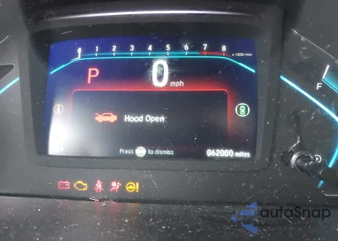 2022 Honda Odyssey Ex z USA, uszkodzony, nr VIN 5FNRL6H53NB005686